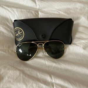 Ray Ban Aviator Polarized Sunglasses